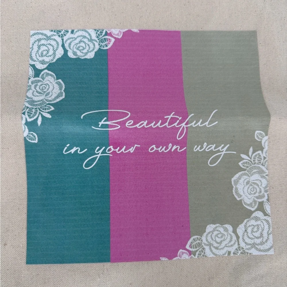 NEW Intimissimi Italian Lingerie “Beautiful in your own way” Canvas Tote Bag